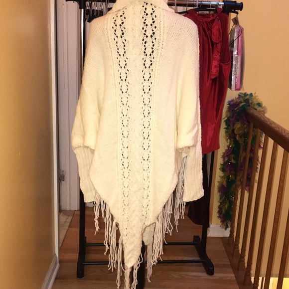 Source Unknown ♦️ Cable Turtleneck | Chunky/Bulky  Cowl-Turtleneck | Sz S - Picture 7 of 11